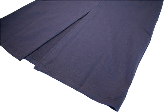 Falda Azul Marino - Detalle Abertura