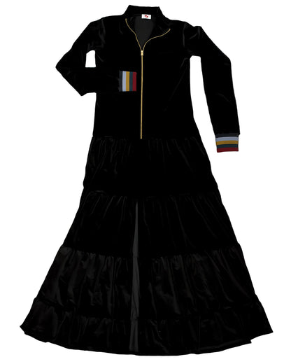 Vestido Terciopelo Negro